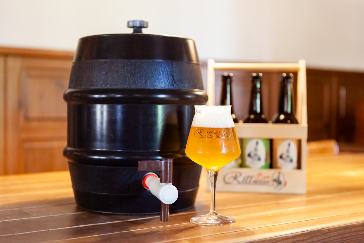 Rittmeisters Edelpils im 10l Fass, inkl. bayrischem Anstich