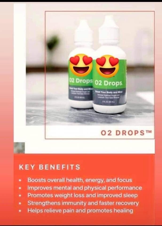  Drink2shrink O2 Oxygen Drops