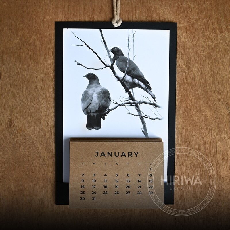 Calendar - Kererū | Wood Pigeon