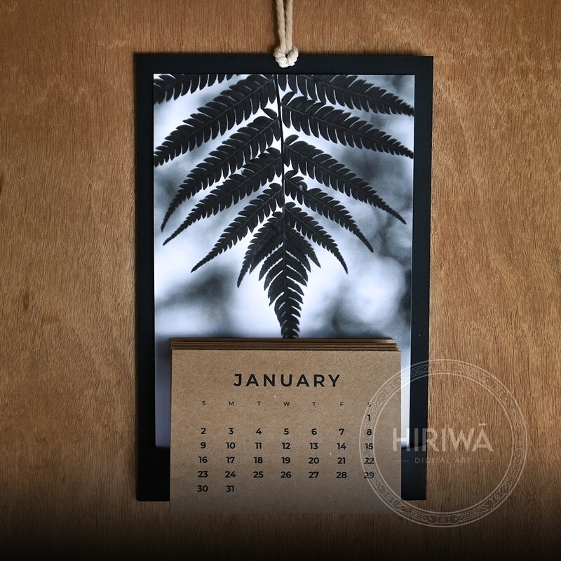 Calendar - Ponga | Silver Fern