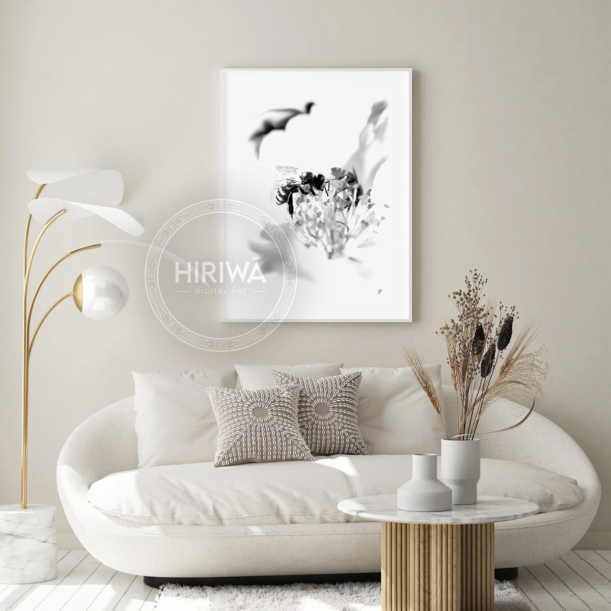 Pī Mīere | Honey Bee (Print)