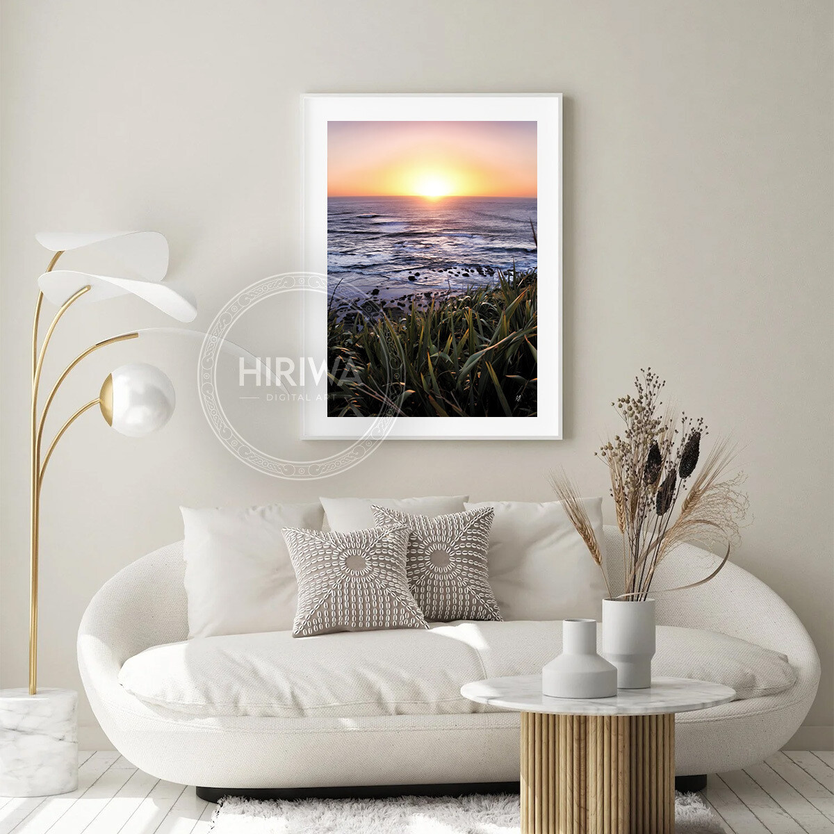 Hokianga, Tasman Sunset (Print)