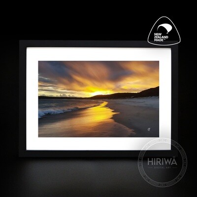 Fingal Bay, Golden Sunset (Print)