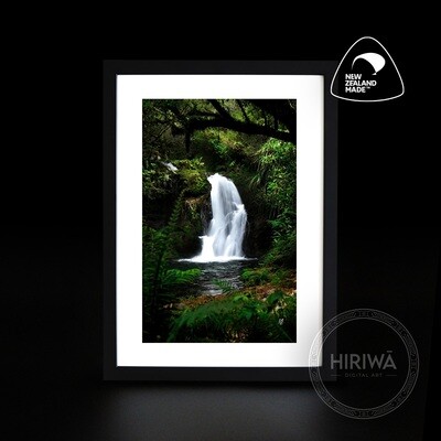 Bay of Plenty, Whataroa Falls (Print)