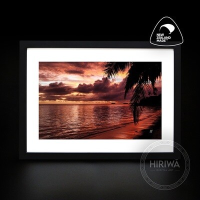 Fafa Island, Tongan Sunset (Print)