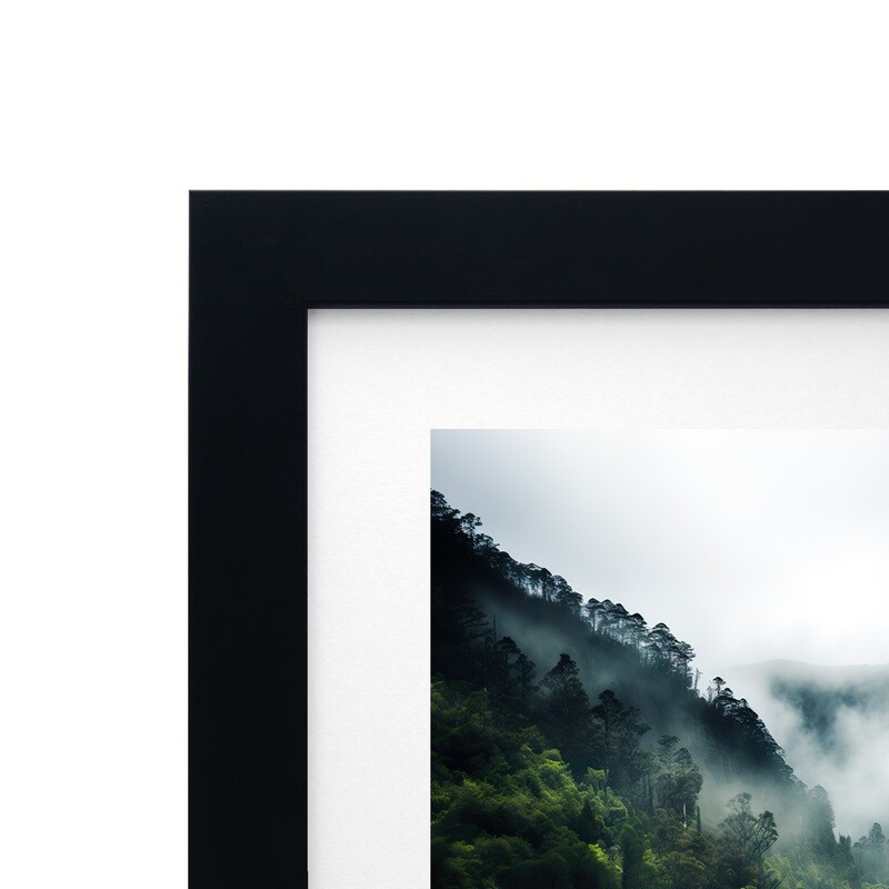 Frame Only — Black (Wide)