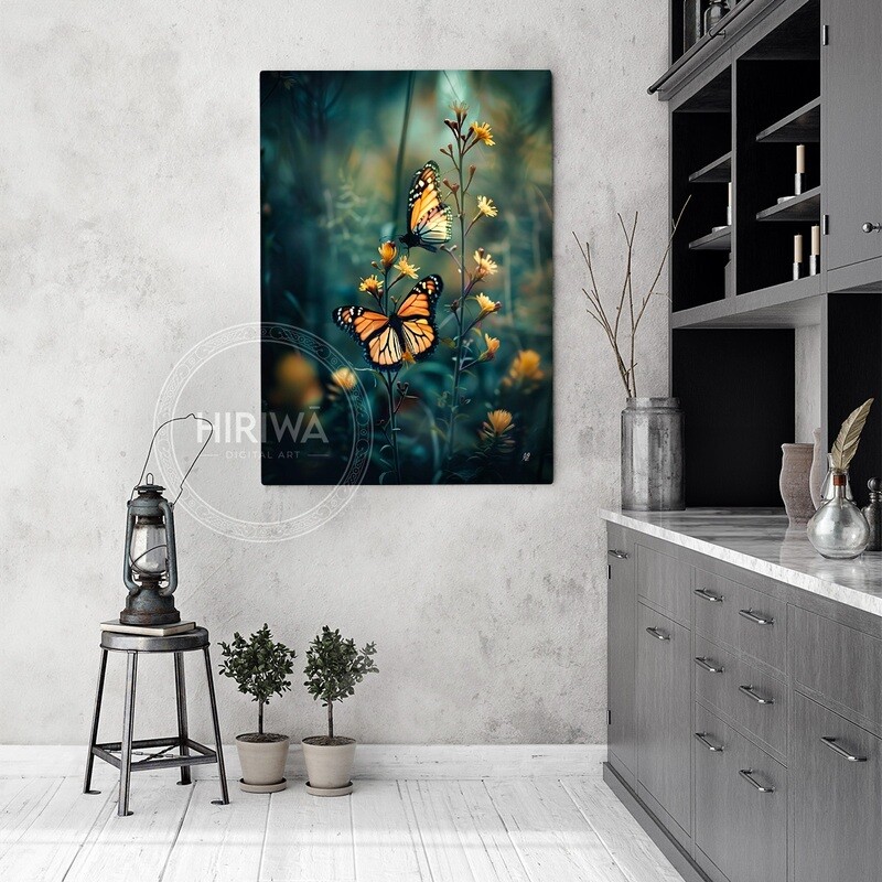 Butterfly Elegance (Canvas)