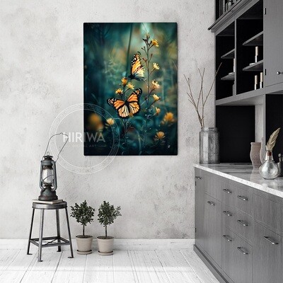 Butterfly Elegance (Canvas)