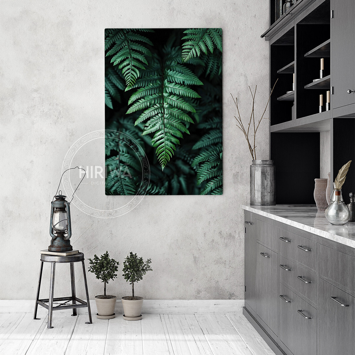 Sanctuary of Ferns (Canvas)