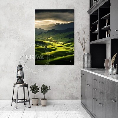 Sunlit Hills (Canvas)