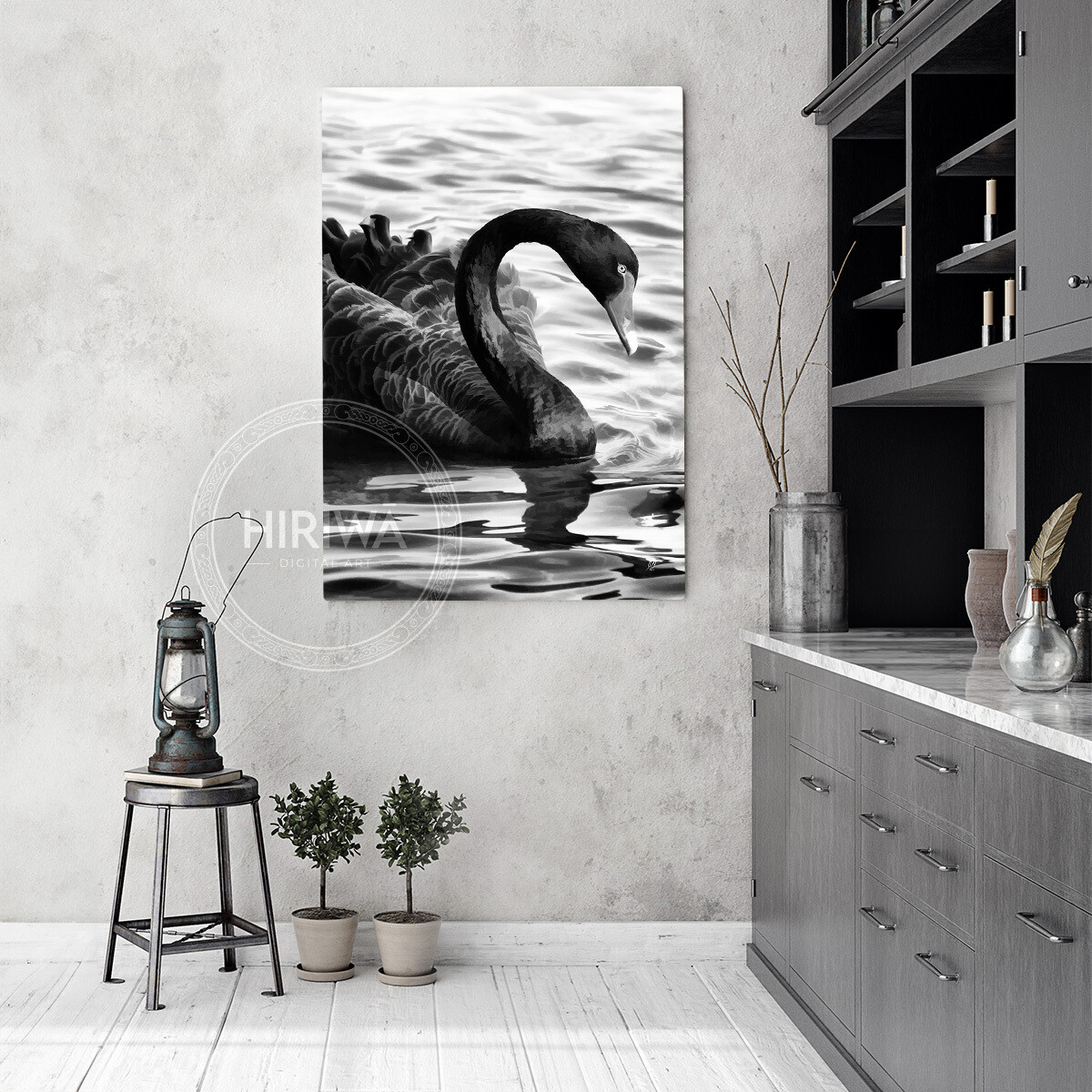 Kakīānau | Black Swan (Canvas)