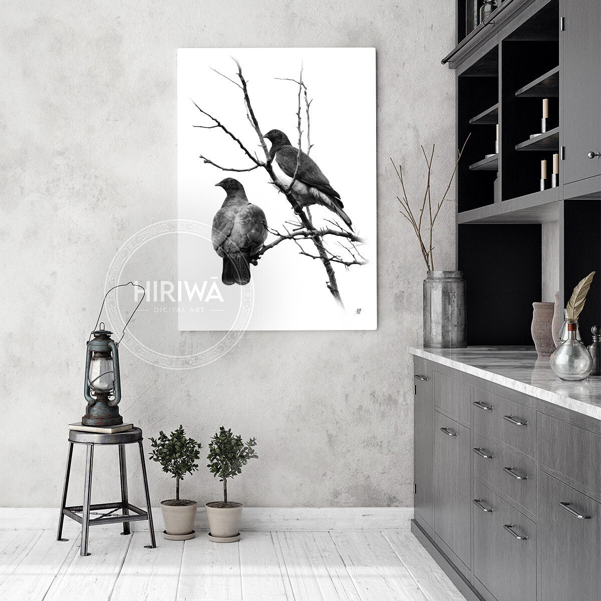 Kererū | Wood Pigeon (Canvas)