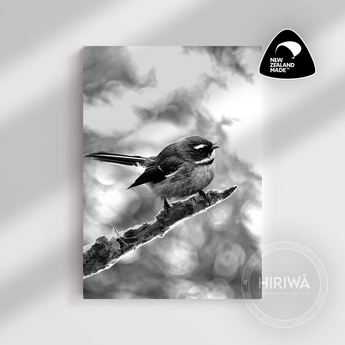 Pīwakawaka | Fantail (Canvas)