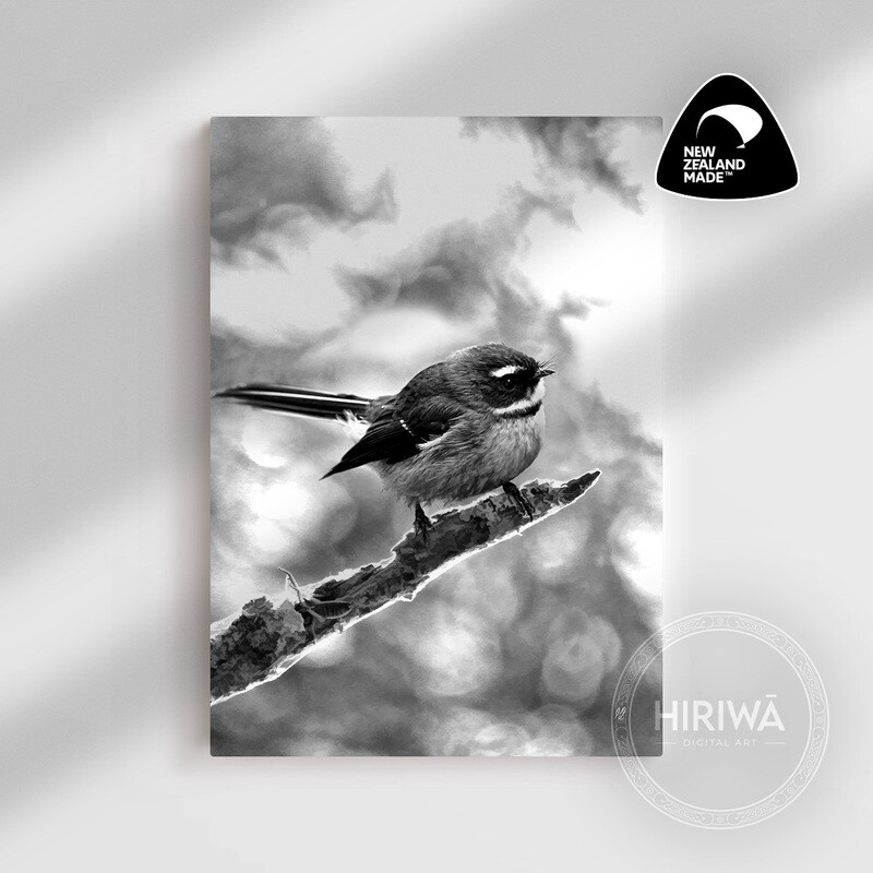 Pīwakawaka | Fantail (Canvas)