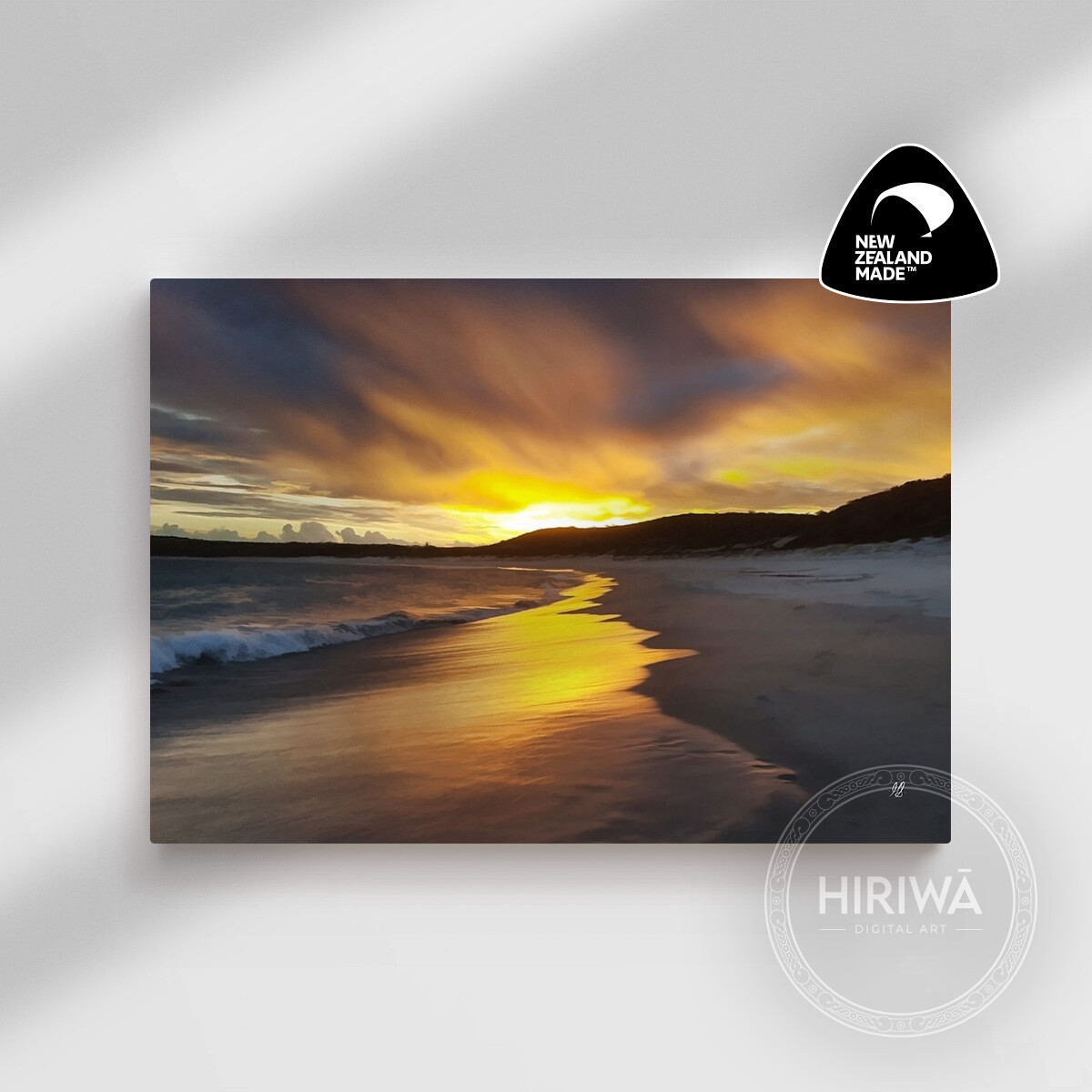 Fingal Bay, Golden Sunset (Canvas)