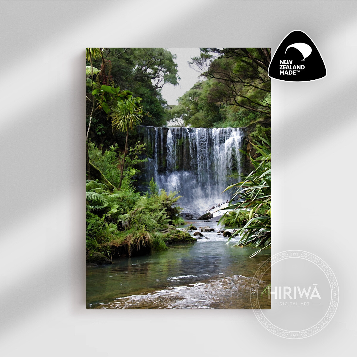 Waitākere, Mokoroa Falls (Canvas)