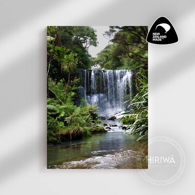 Waitākere, Mokoroa Falls (Canvas)