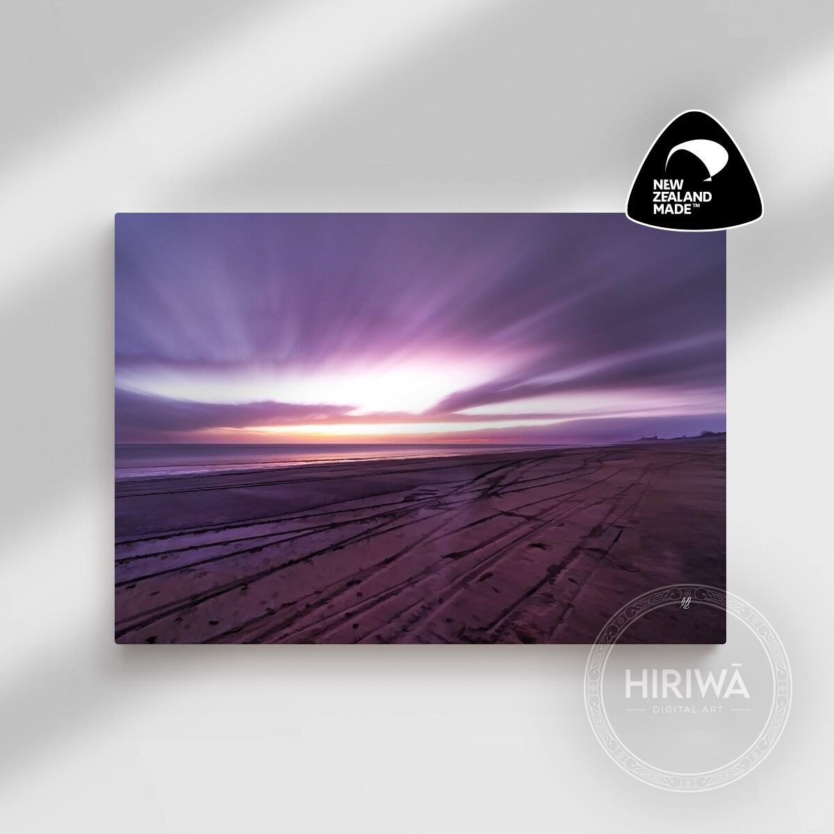 Muriwai Sunset (Canvas)