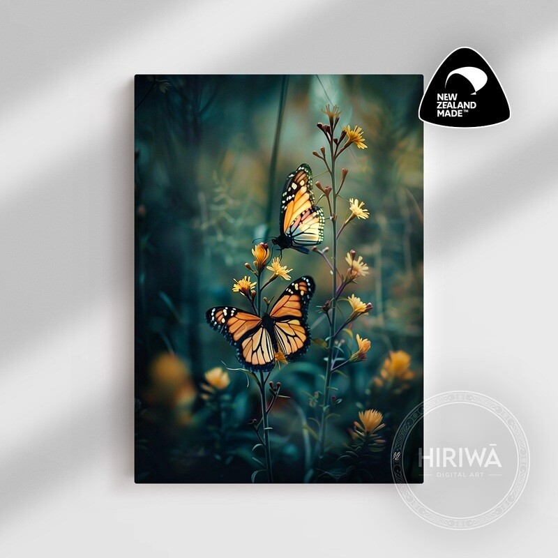 Butterfly Elegance (Canvas)