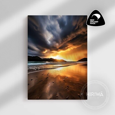 Coastal Sunset (Canvas)