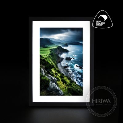 Rain-Kissed Coast (Print)
