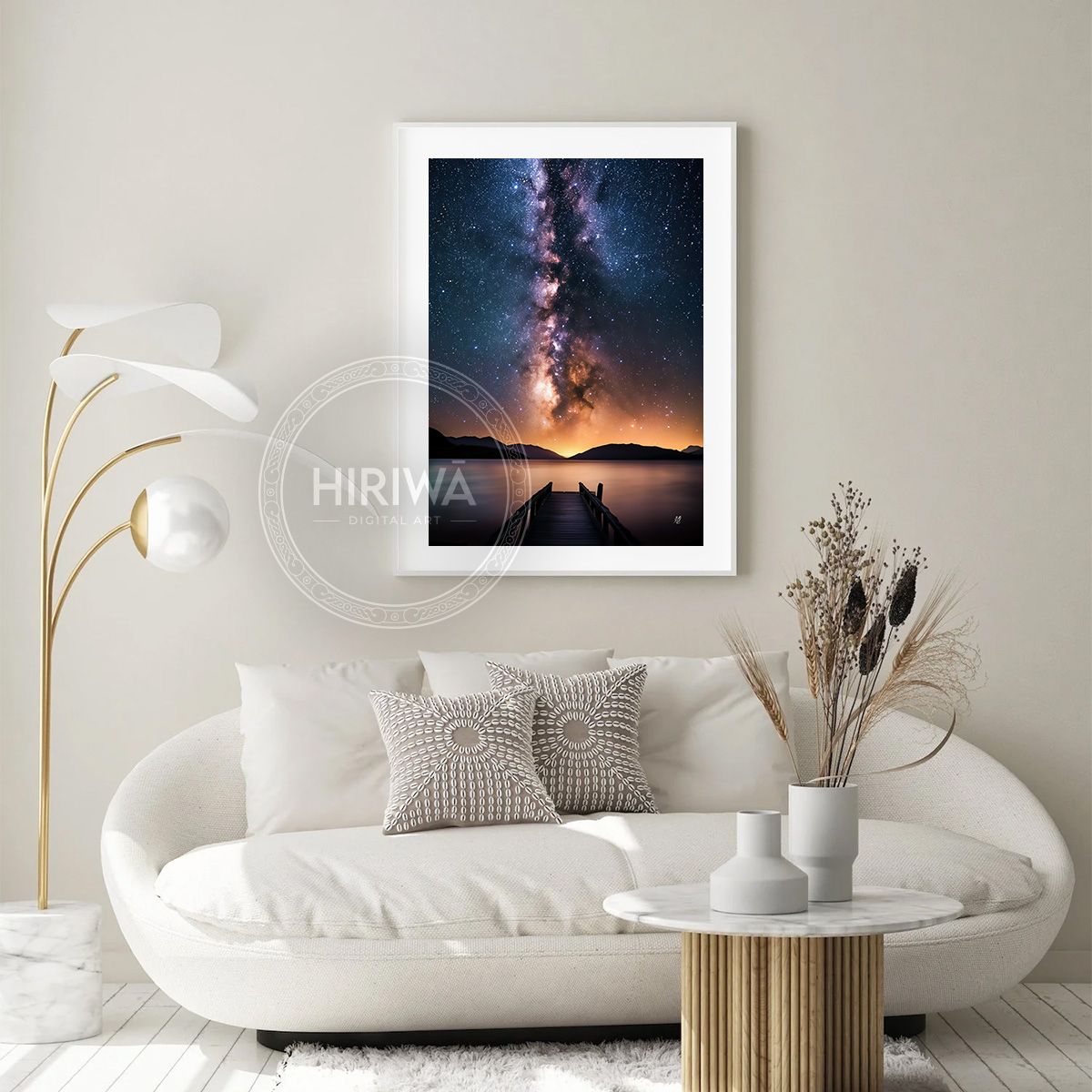 Night's Pursuit of Fading Light (Print)