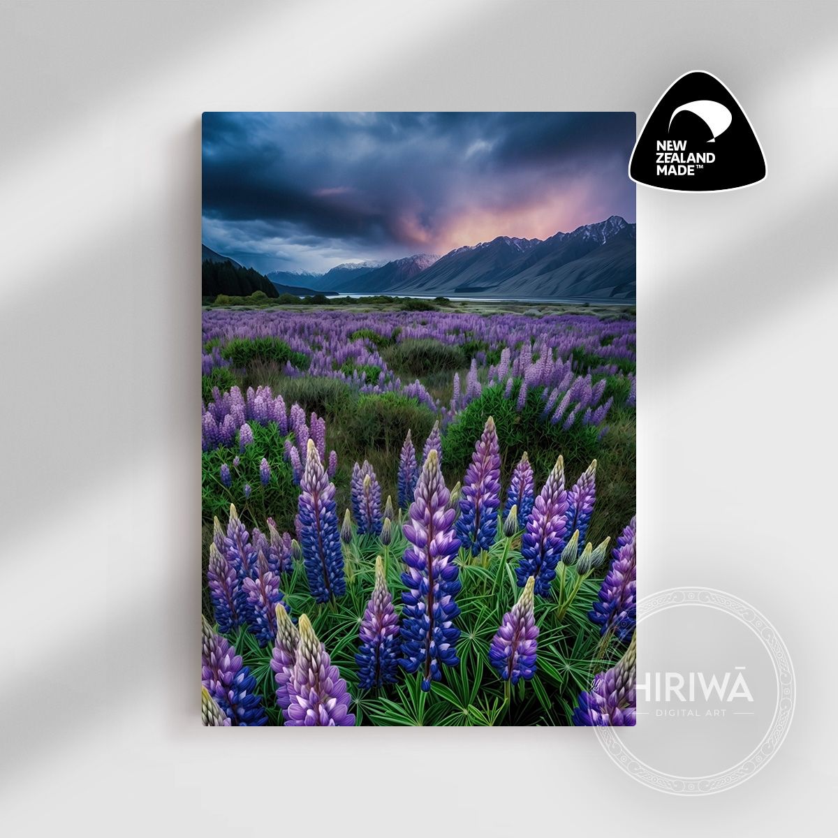 Twilight Lupins (Canvas)