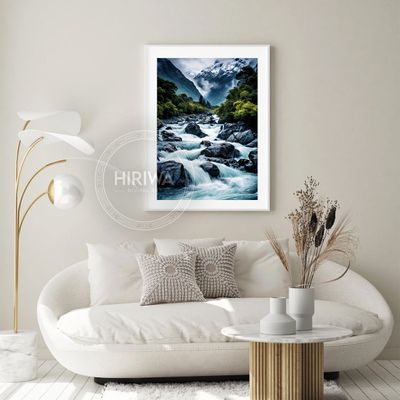 Untamed Mountain Rapids (Print)