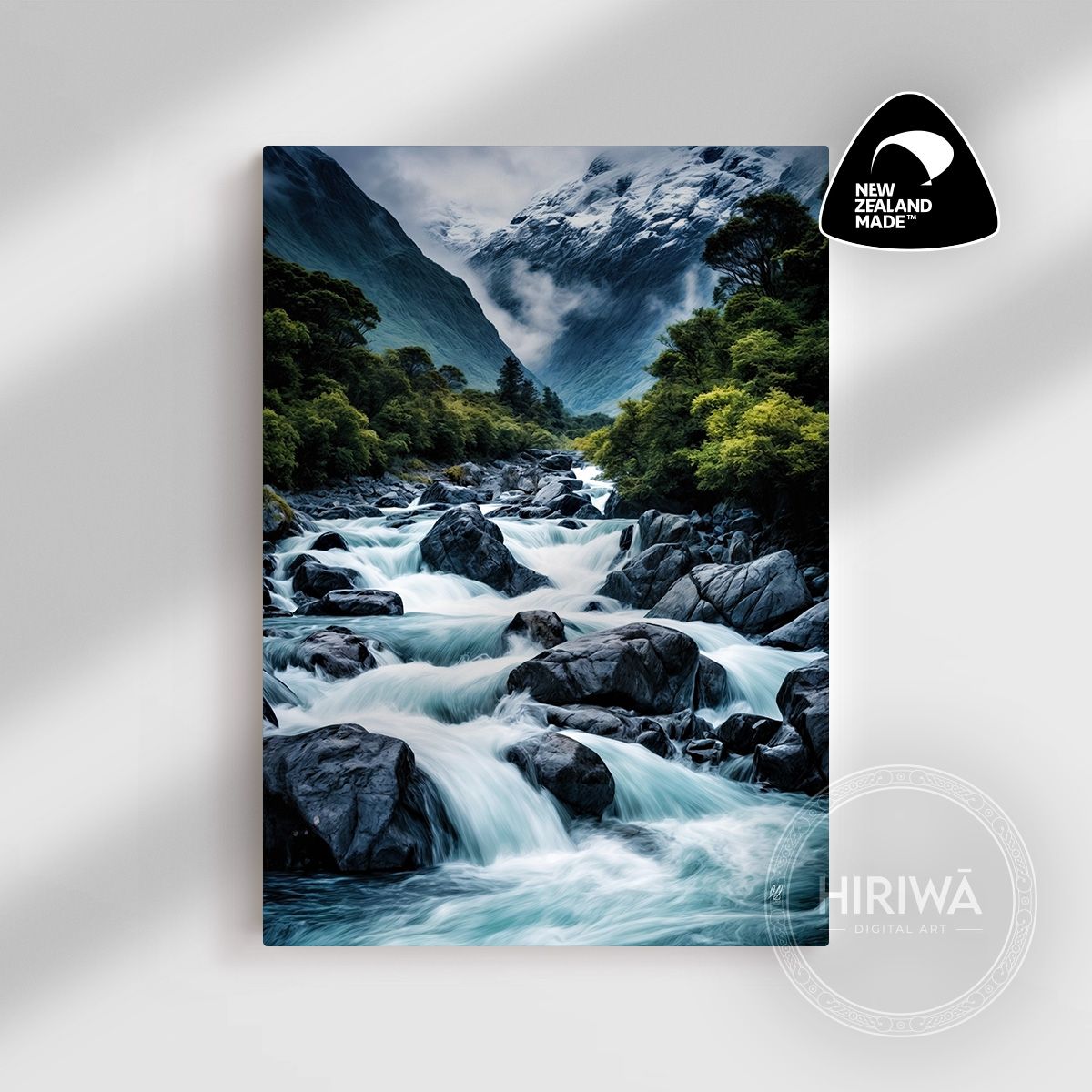 Untamed Mountain Rapids (Canvas)