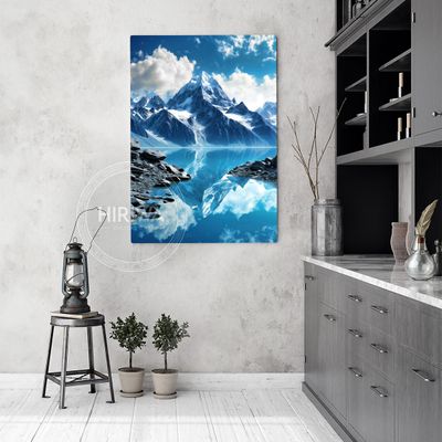 Mirrored Peaks (Canvas)