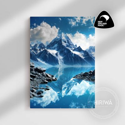 Mirrored Peaks (Canvas)