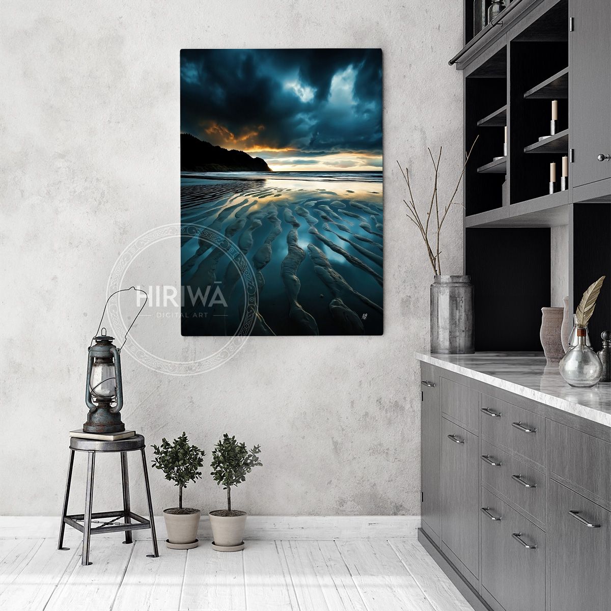 Tidal Patterns (Canvas)