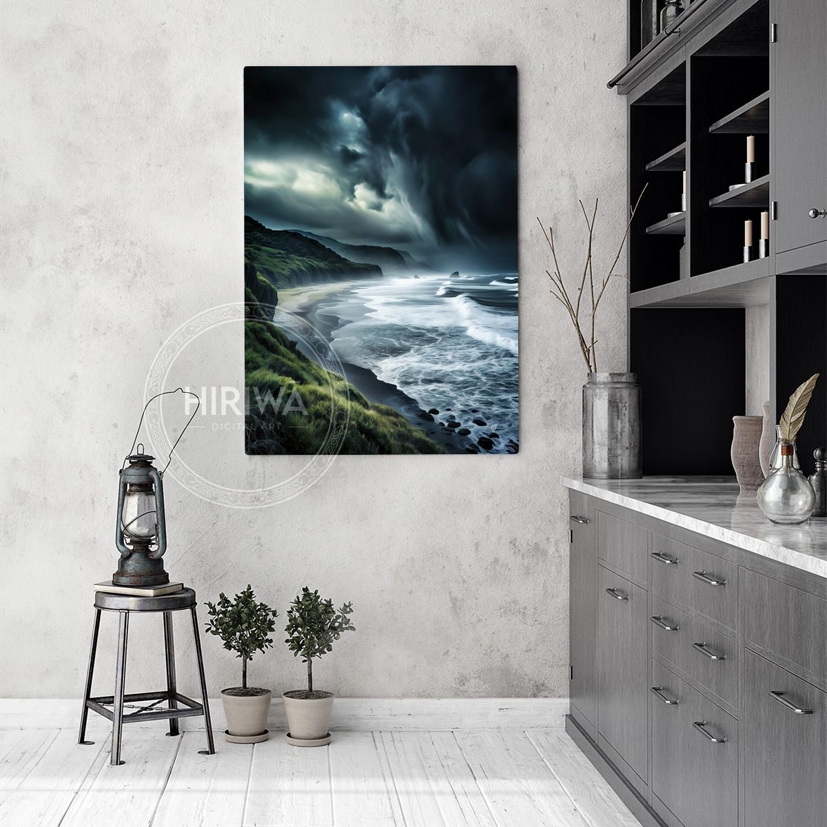 Encroaching Storm (Canvas)