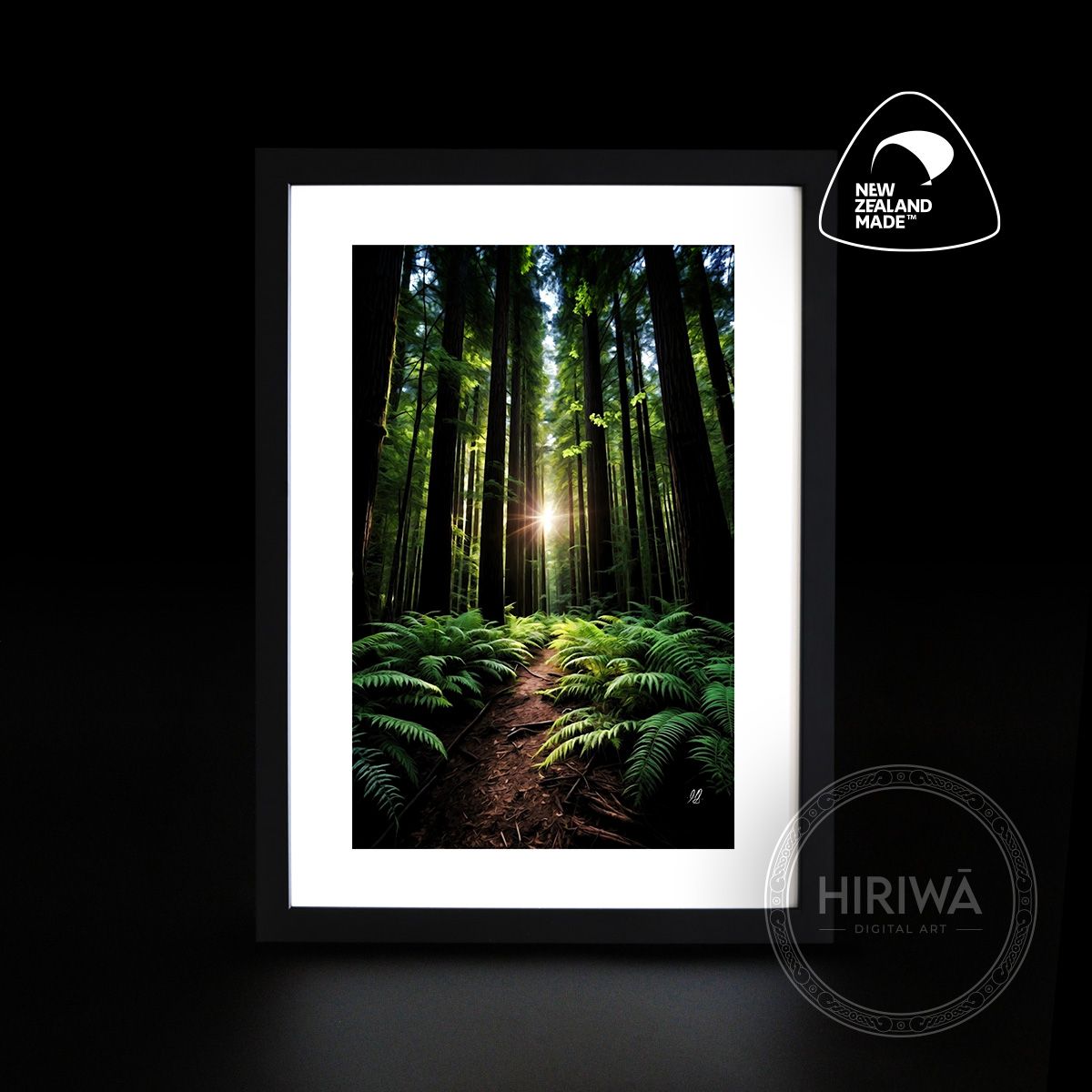 Under the Redwood Giants (Print)