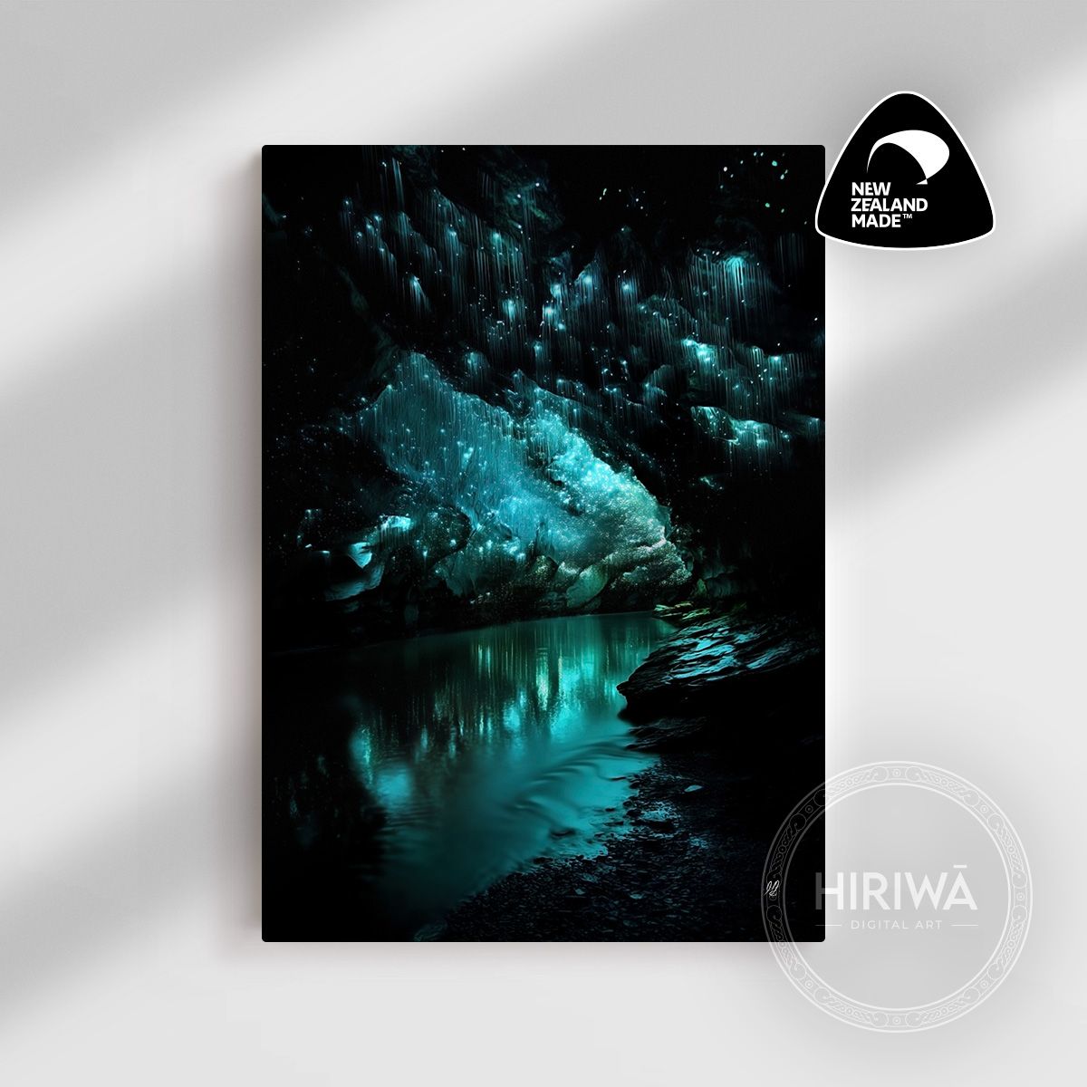 Glowing Threads of Light (Canvas)