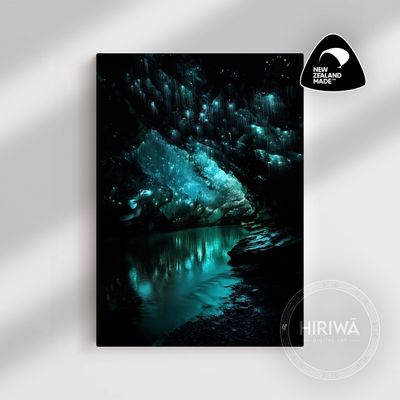 Glowing Threads of Light (Canvas)