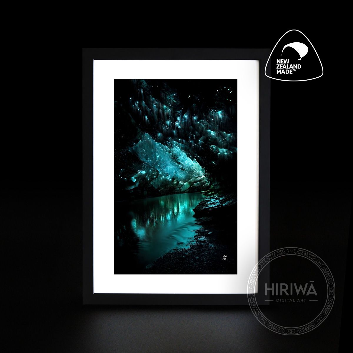 Glowing Threads of Light (Print)