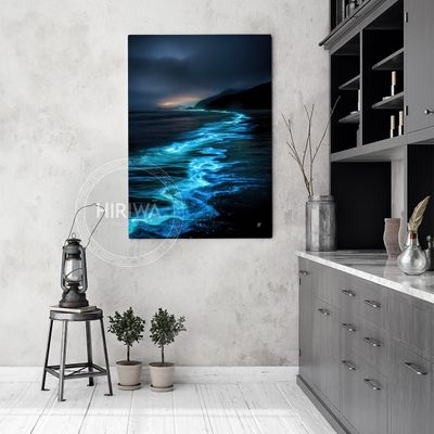 Bioluminous Drift (Canvas)
