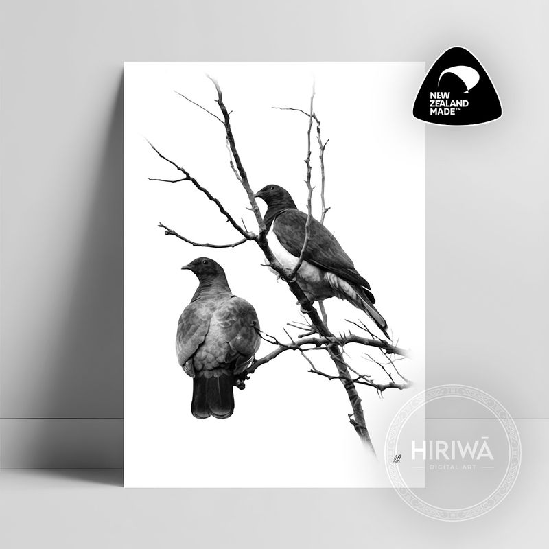 Kererū | Wood Pigeon (Print)