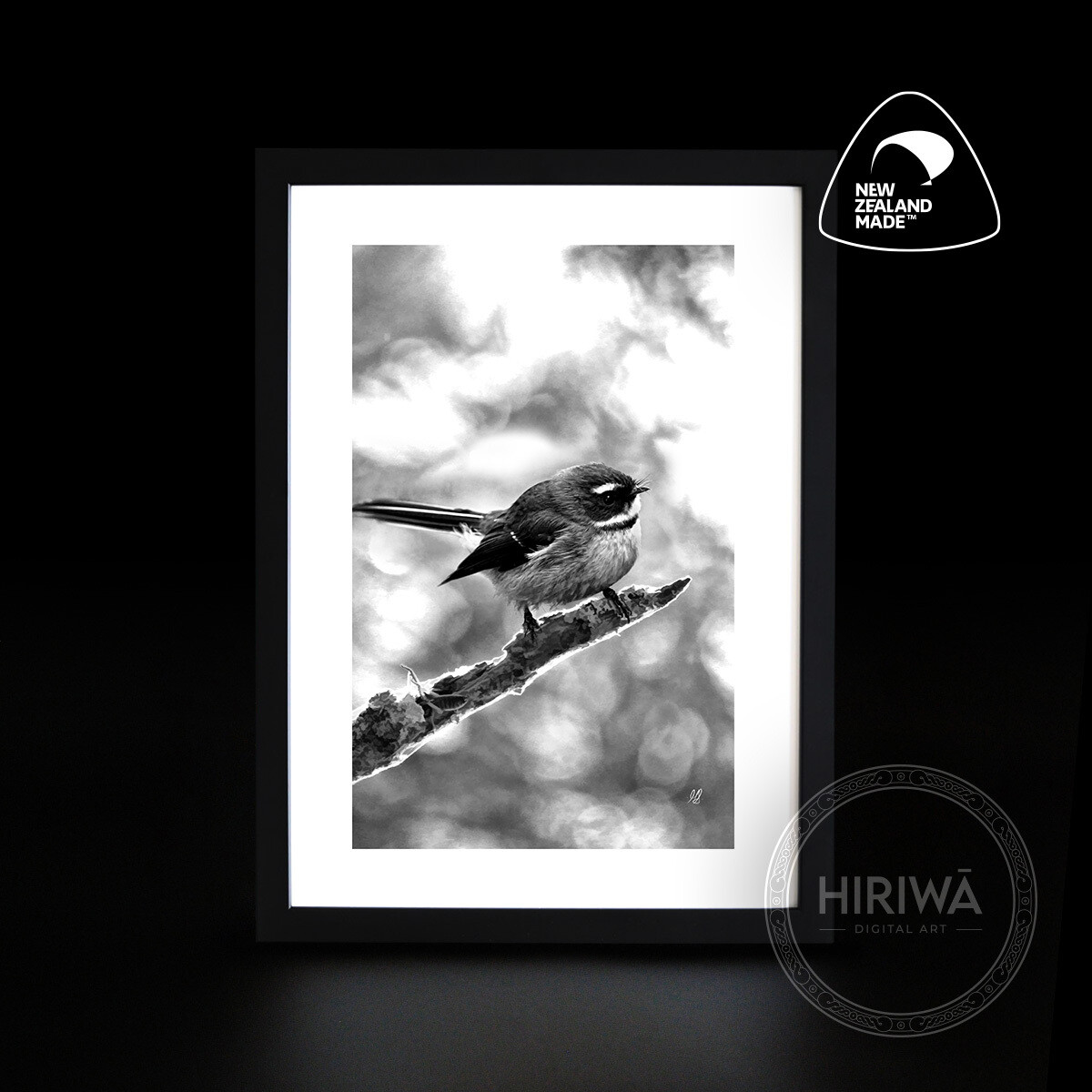 Pīwakawaka | Fantail (Print)