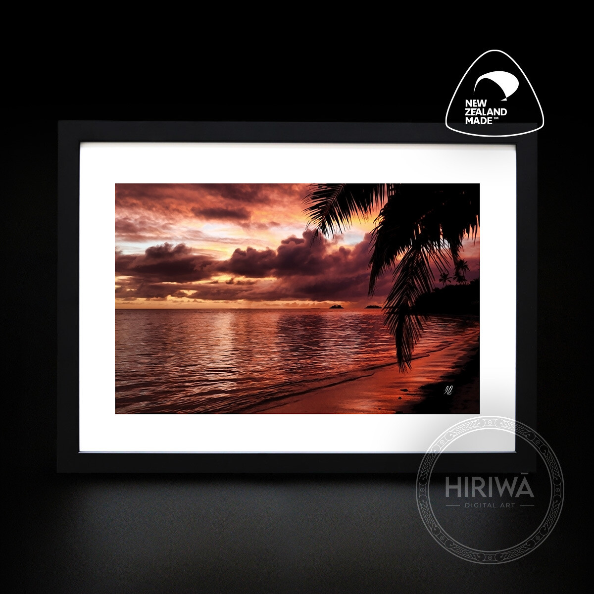 Fafa Island, Tongan Sunset (Print)