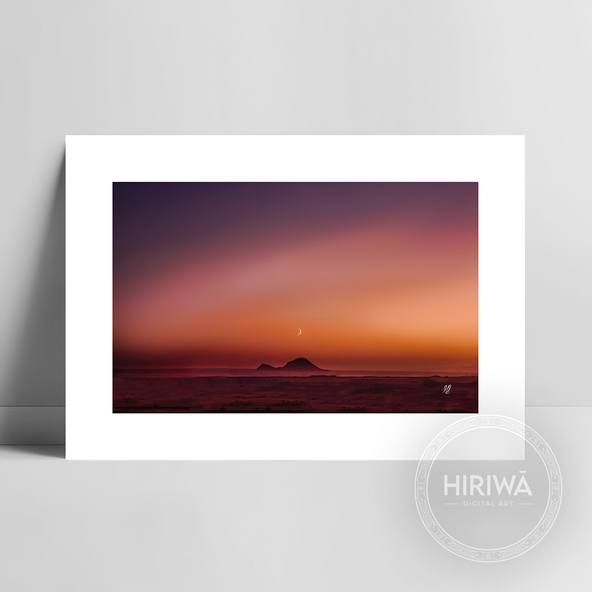 Moutohorā Island Sunrise (Print)