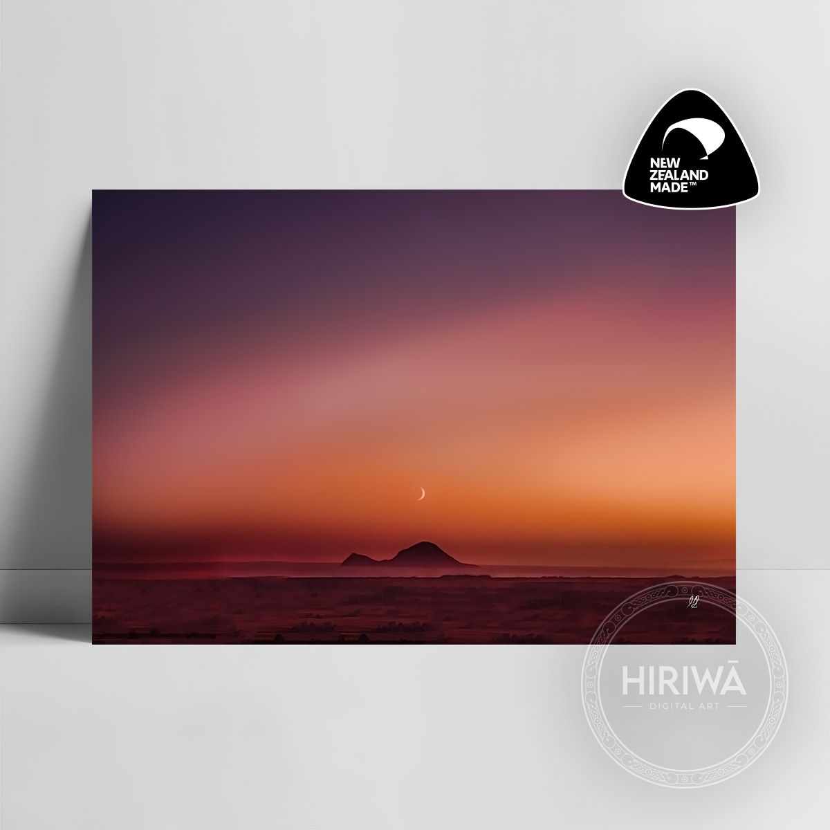 Moutohorā Island Sunrise (Print)