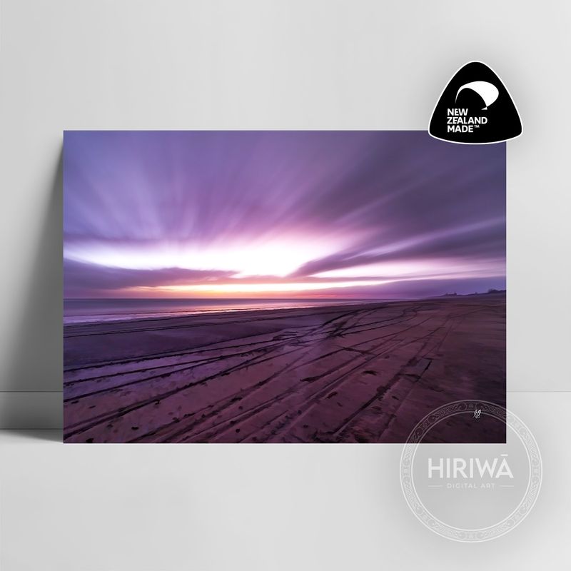 Muriwai Sunset (Print)