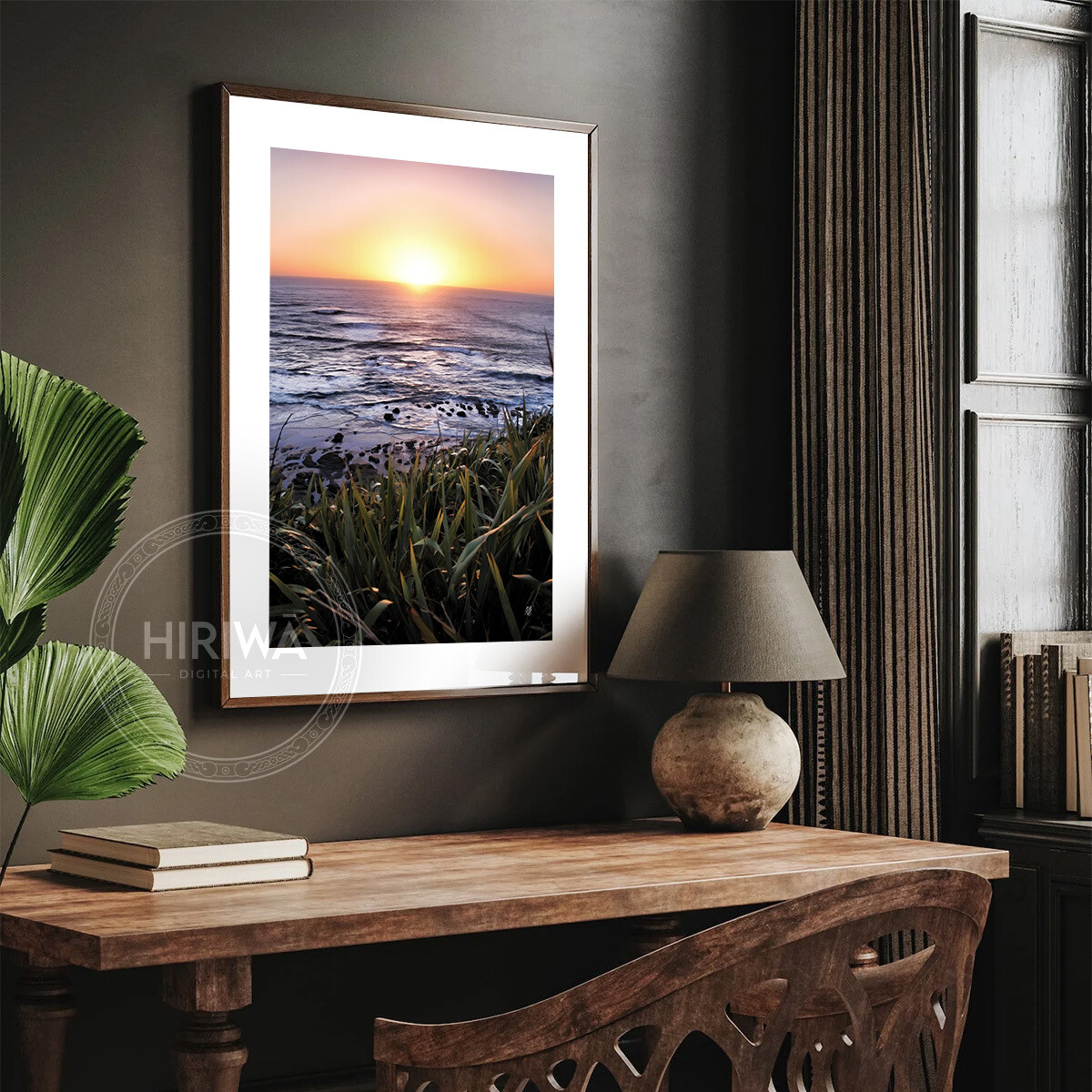 Hokianga, Tasman Sunset (Print)