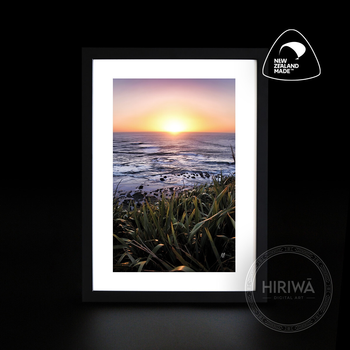 Hokianga, Tasman Sunset (Print)