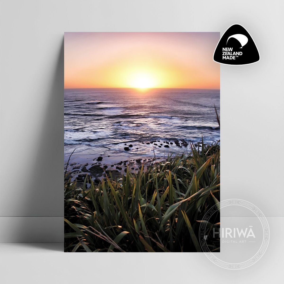 Hokianga, Tasman Sunset (Print)