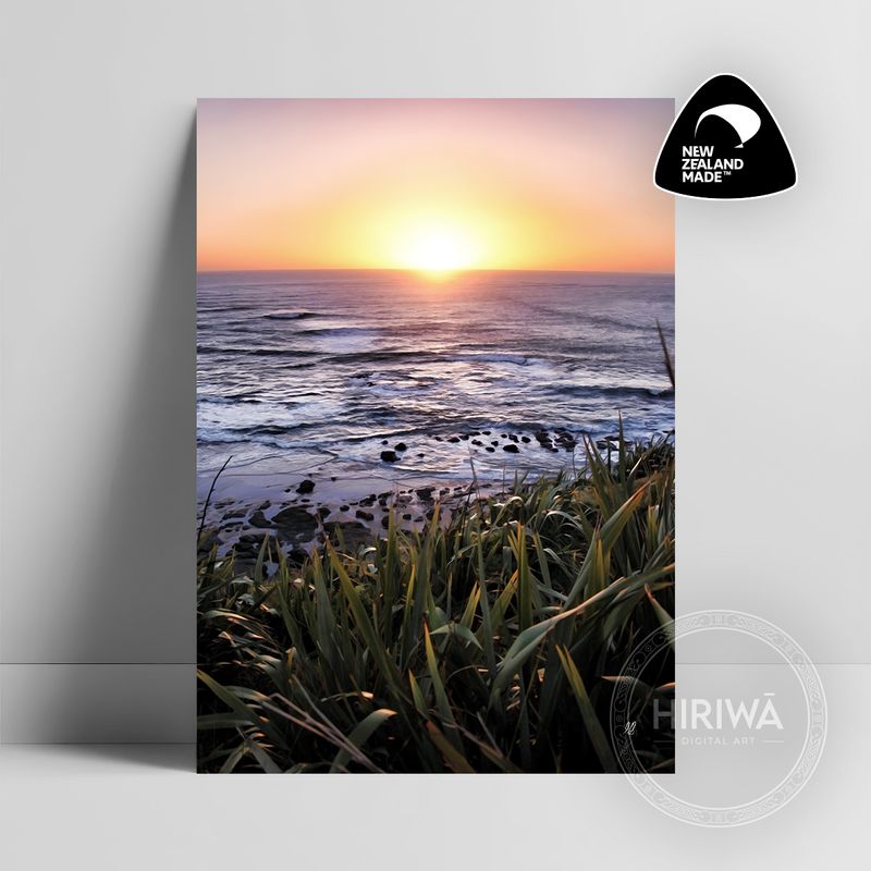 Hokianga, Tasman Sunset (Print)