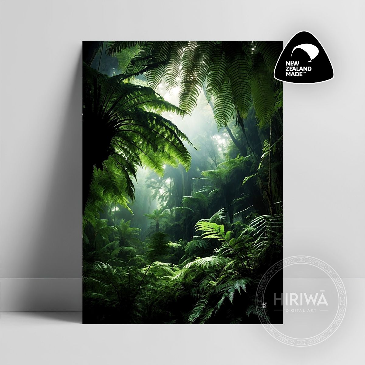 Amongst the Ferns (Print)