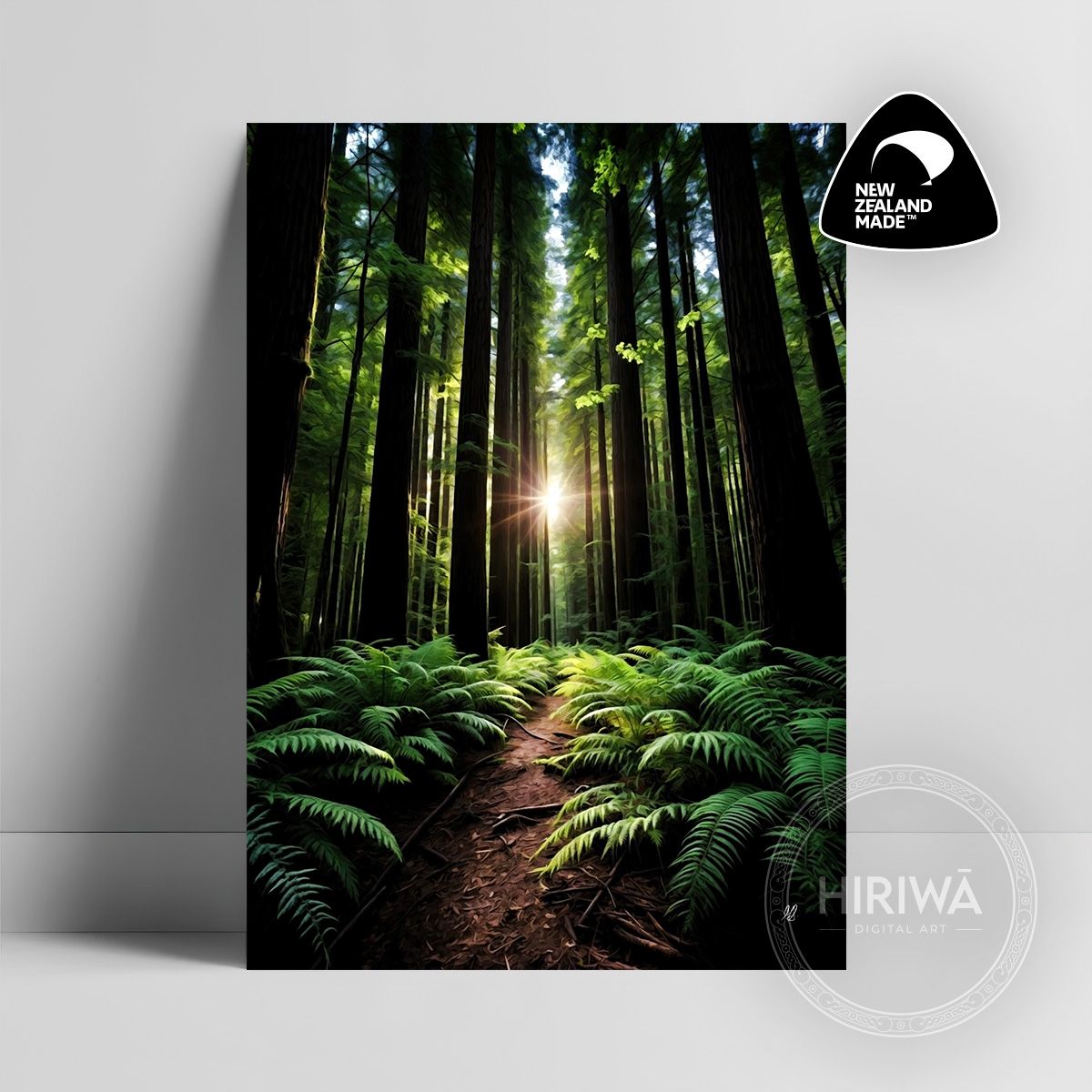Under the Redwood Giants (Print)